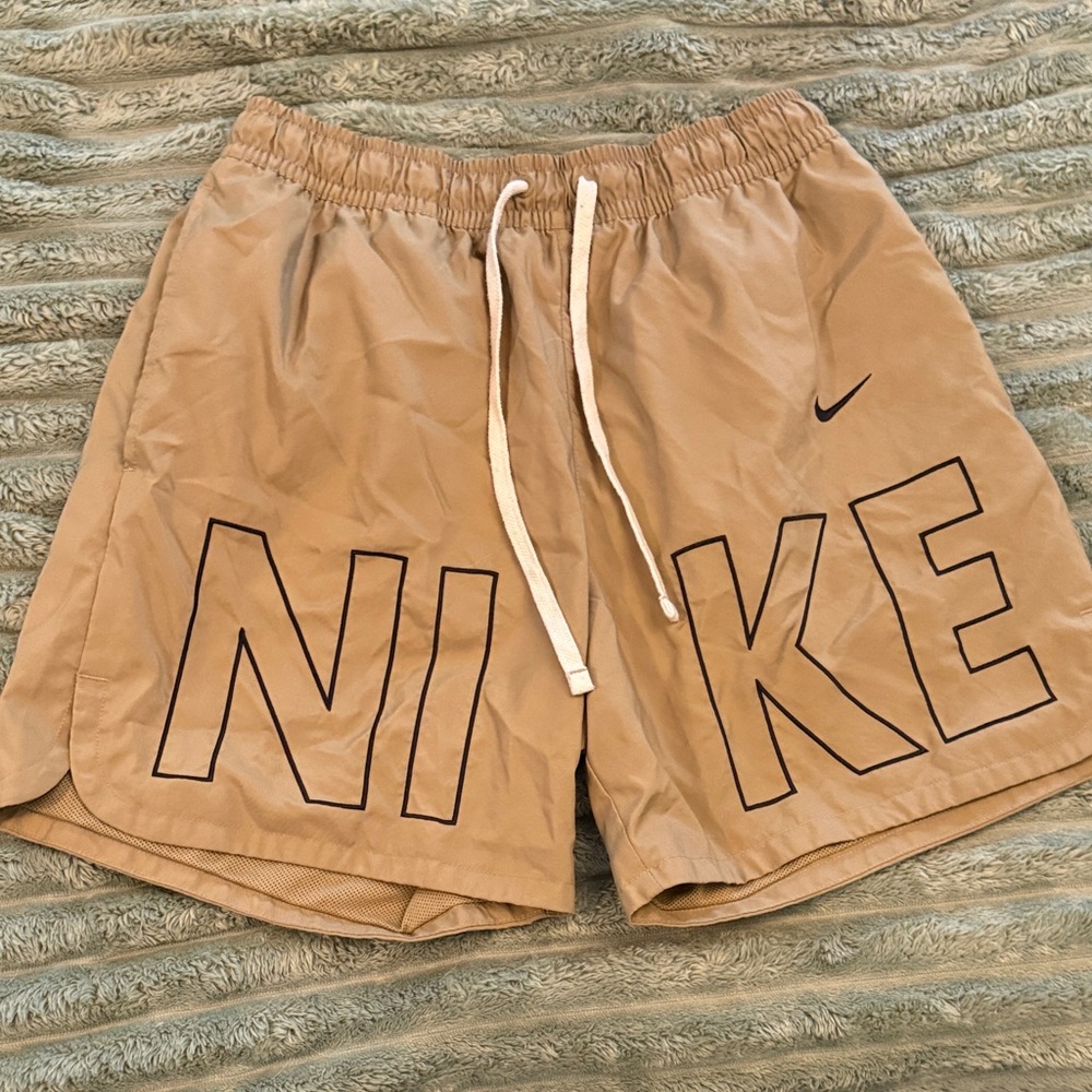 Nike Beige Casual Shorts